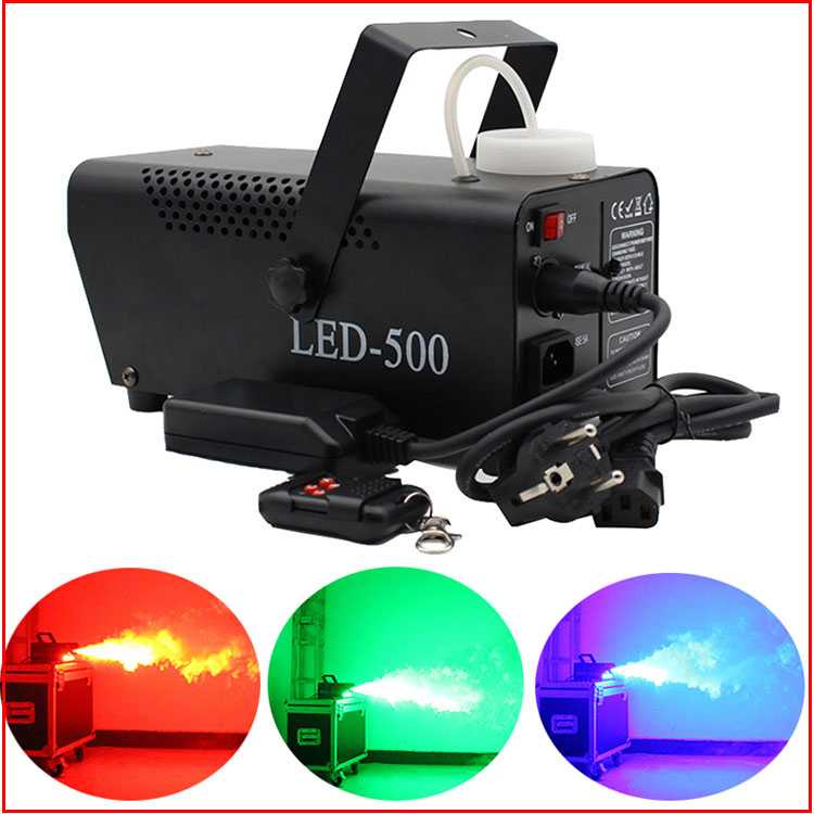 TD - CGC KYAAO Sistem Fogger Panggung Stage Machine Ejector RGB LED KY-LED500