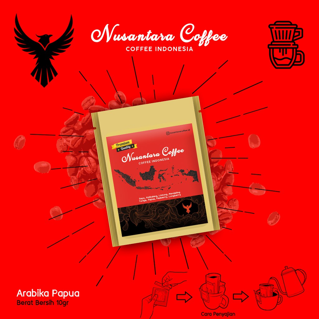 

Nusantara Coffee Dripbag Papua
