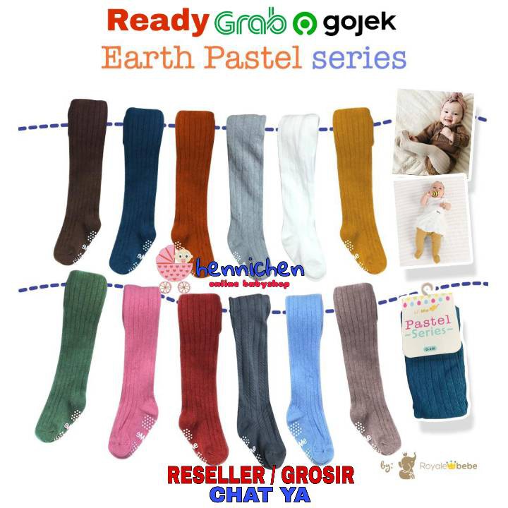 ROYALE BEBE Legging Bayi LEGGING ANAK UNISEX Little Me Pastel Series Legging anak premium Legging murah