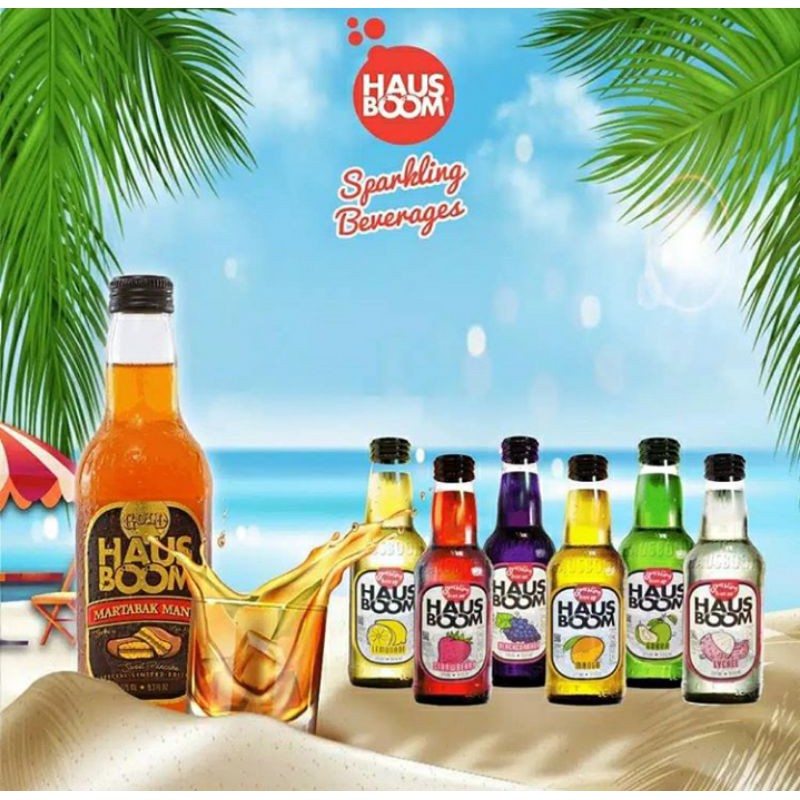 Haus Boom Sparkling Real Juice 275ml Shopee Indonesia