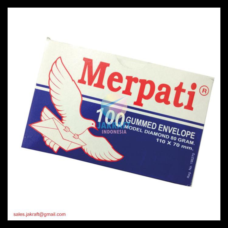

Big Sale Amplop Merpati Visit Putih Kecil (110 X 70 Mm) 80 Gr Gsm Santunan Terjamin