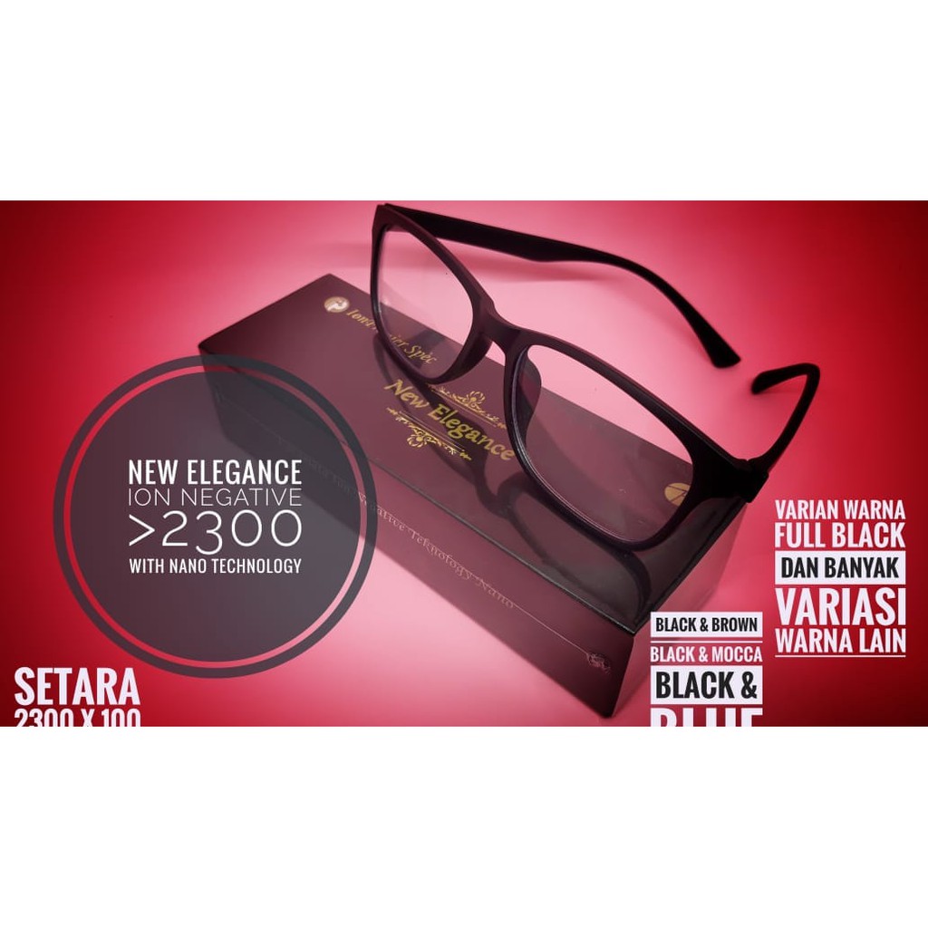 KACAMATA PHOTOCROMIC ION PREMIER MODEL ELEGANCE BERGAYA