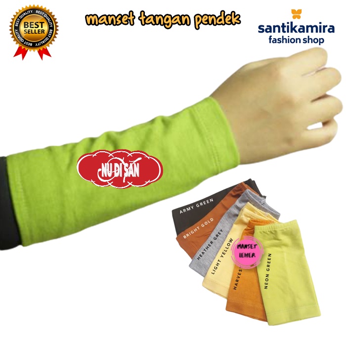 manset tangan pendek
