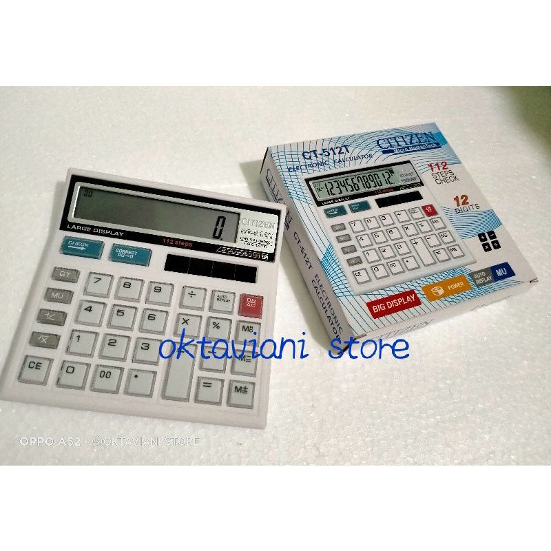 

KALKULATOR CITIZEN CT-512T