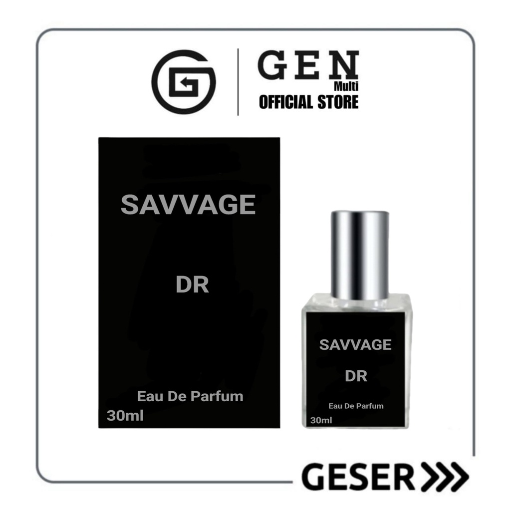 GEN - [BPOM] Parfum Savvage 30ml Premium / Parfum Savvage 30ml Best Seller / Parfum Pria Wangi Tahan Lama