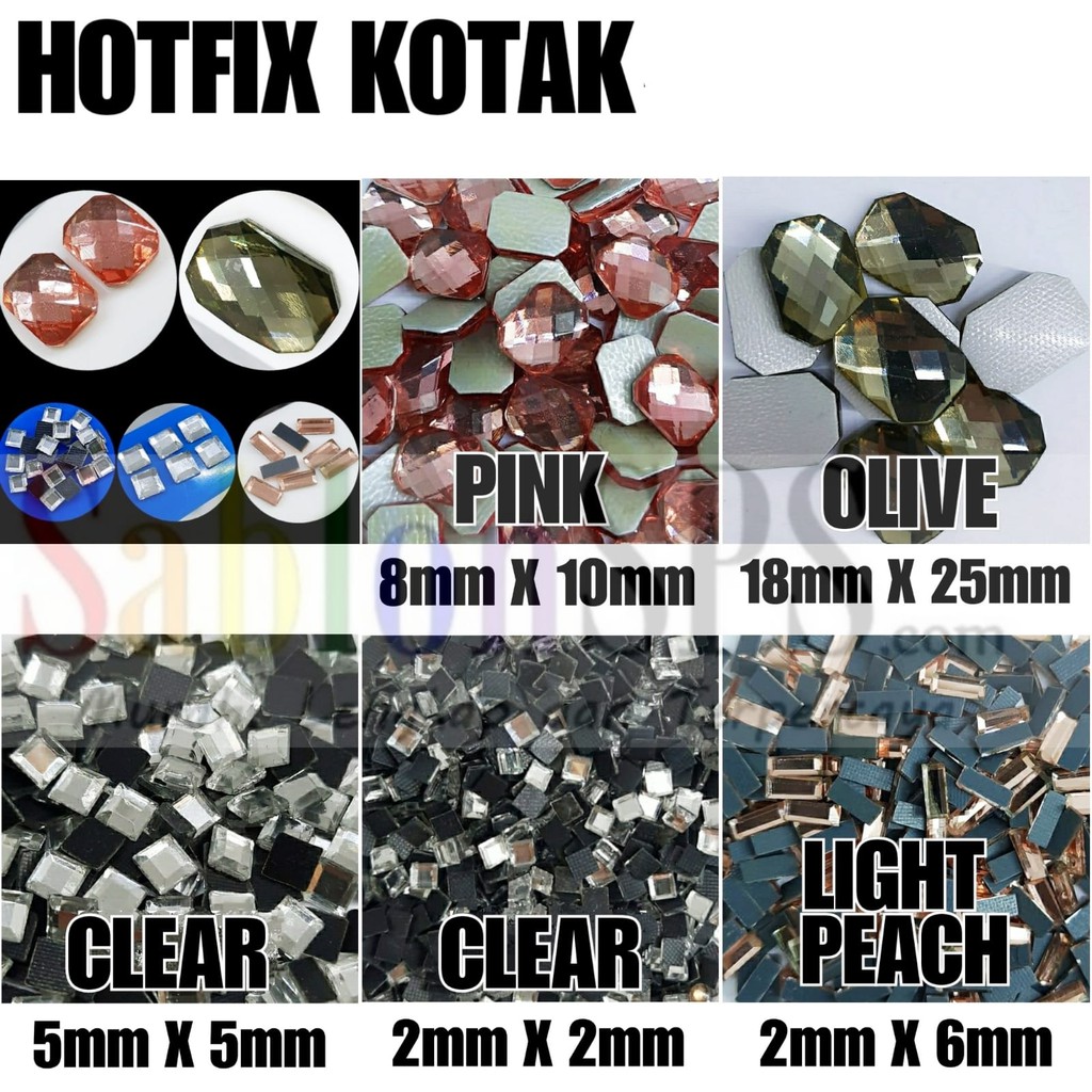 HOTFIX RHINESTONE KOTAK