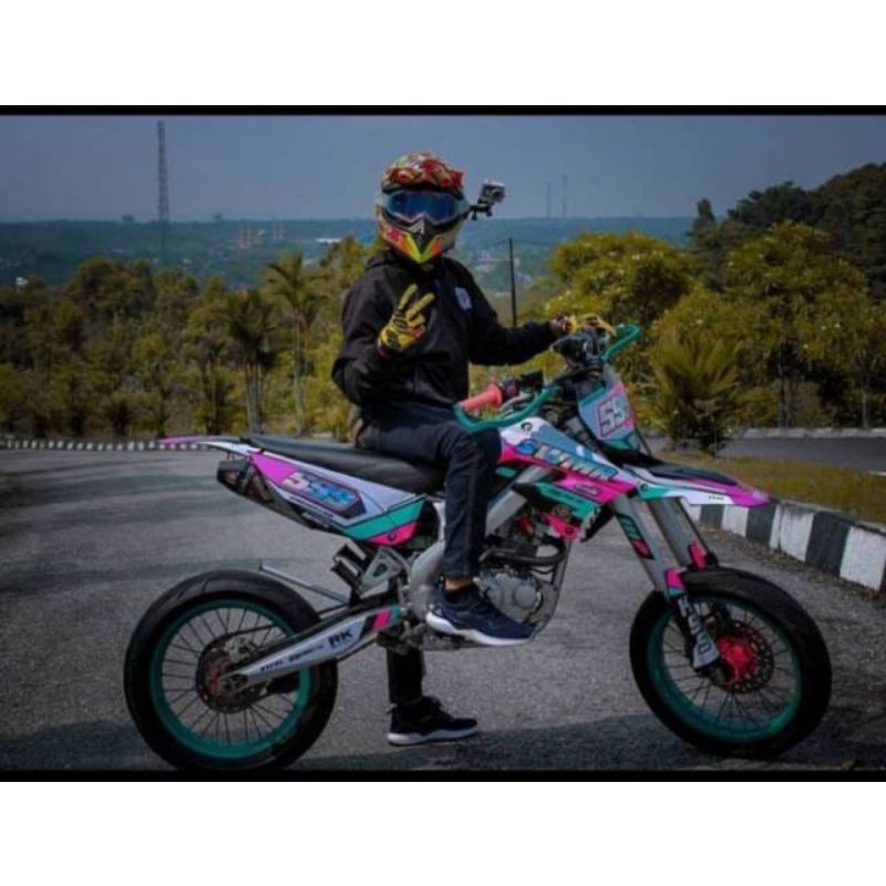 decal klx old - sticker decal klx old