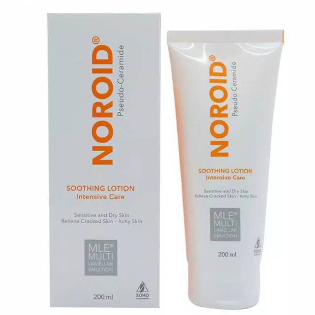 Noroid Soothing Lotion Intensive Care 200ml Original / Krim Pelembab BPOM Aman