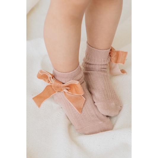 Bohopanna Bow Sock / Kaos Kaki Bayi Anak 0-6thn