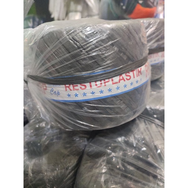 

TALI RAFIAH FULL 1 KILO | TALI PLASTIK | CAP RP (RESTU PLASTIK)