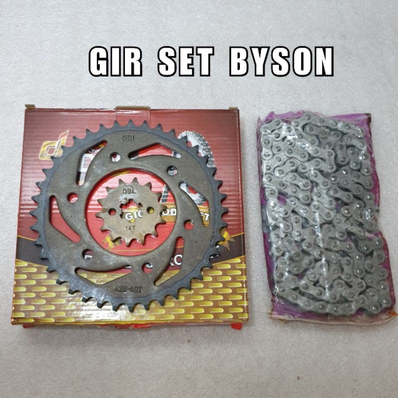 Gir Set Byson Gir Rante Gir Paket Motor Byson