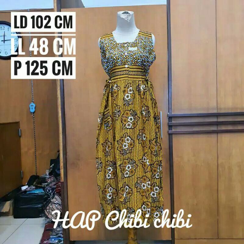 DASTER HAP CHIBI CHIBI TANPA LENGAN MOTIF CAMPUR