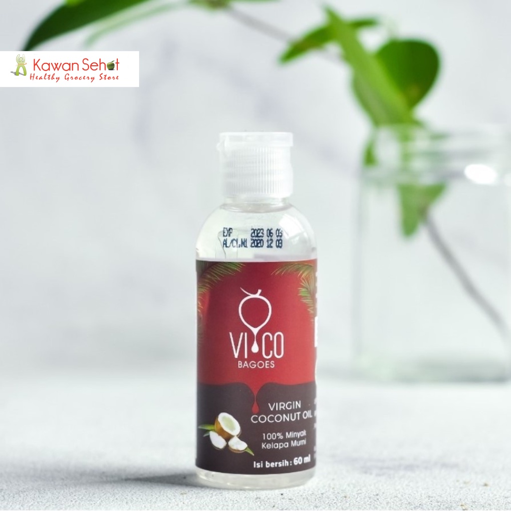 

Extra Virgin Coconut Oil (VCO) | Minyak Kelapa Vico Bagoes 60ml