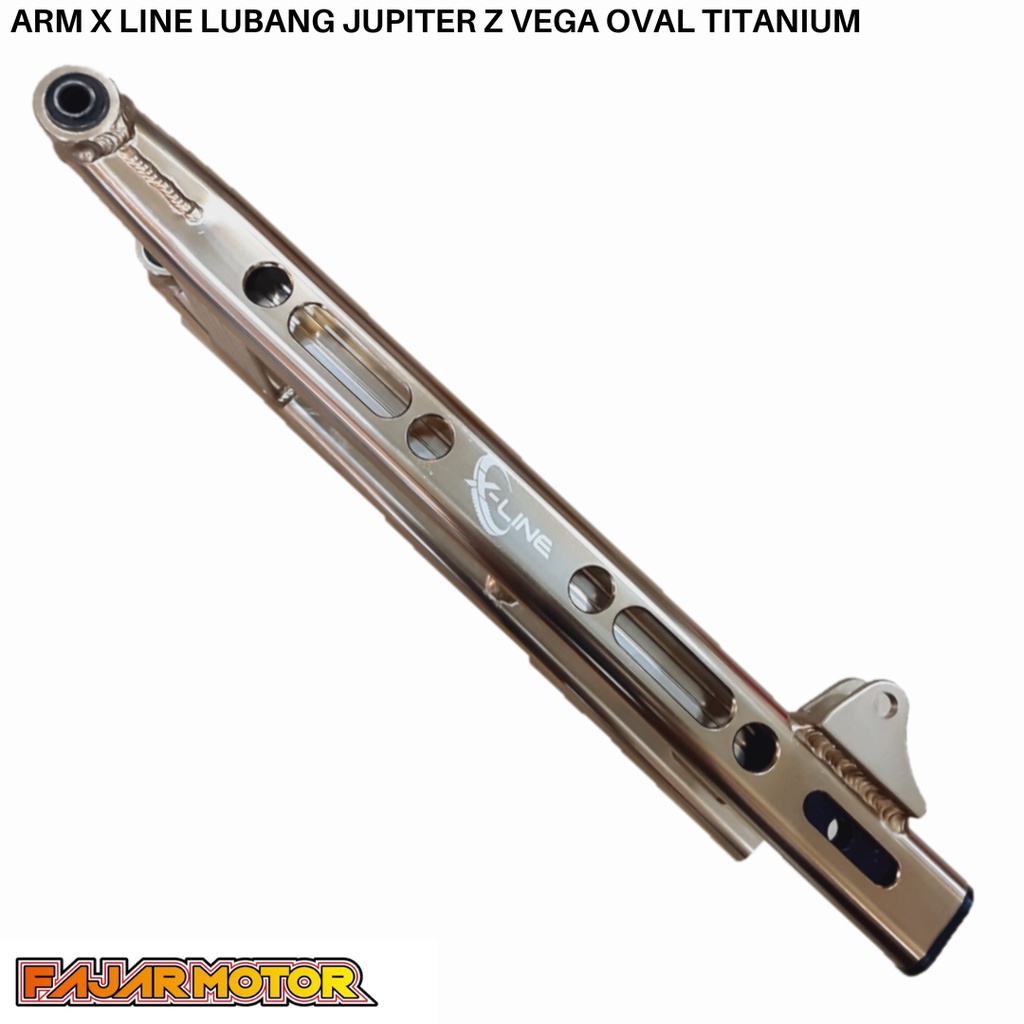 X LINE SWING ARM AREM PNP JUPITER Z OVAL LENGKAP BOS BOSH BUS GOLD SILVER TITANIUM ORIGINAL XLINE