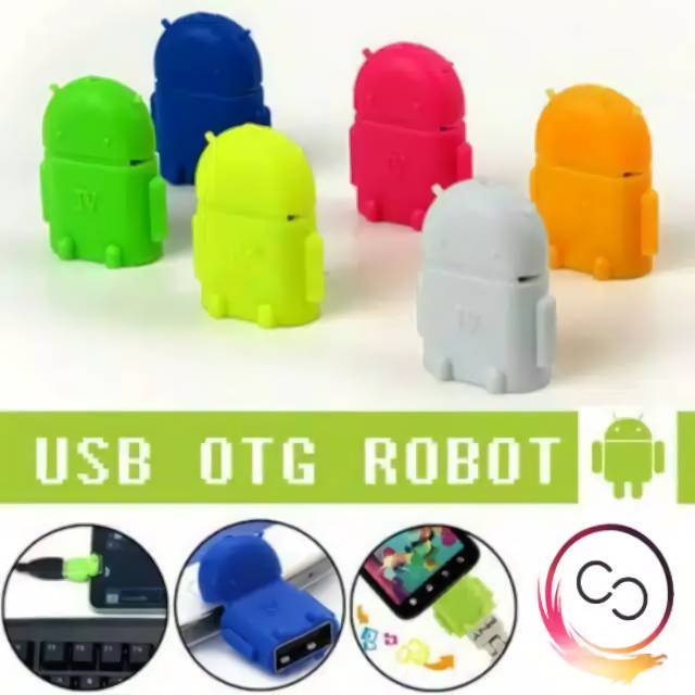 OTG ROBOT ANDROID MICRO USB ADAPTER HP