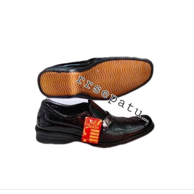 Sepatu Pantopel Pria Sepatu Kantoran Sepatu Kulit Sepatu Emro