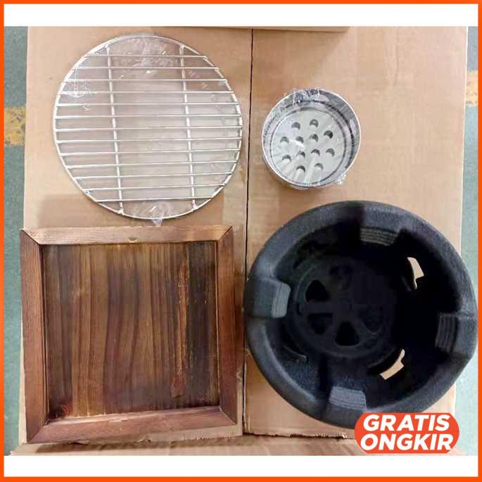 Alat Panggang Arang Japanese Grill Stove 20x20cm H02