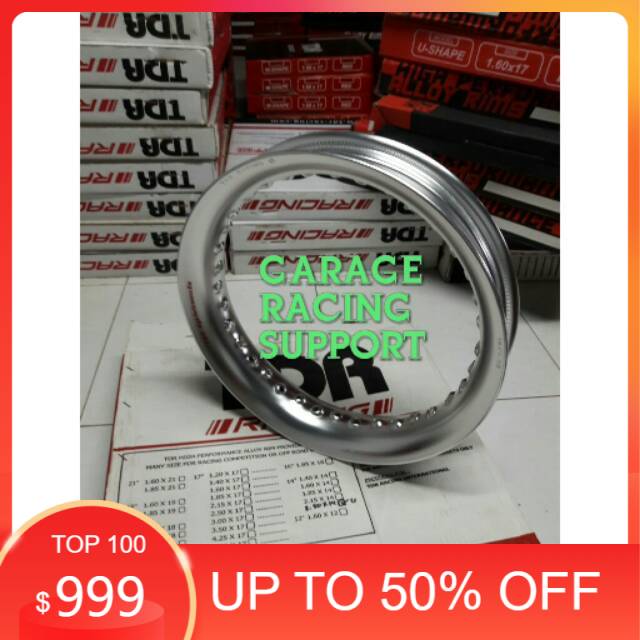 BIG SALE VELG TDR 250 14 SILVER USHAPE OVAL   *
