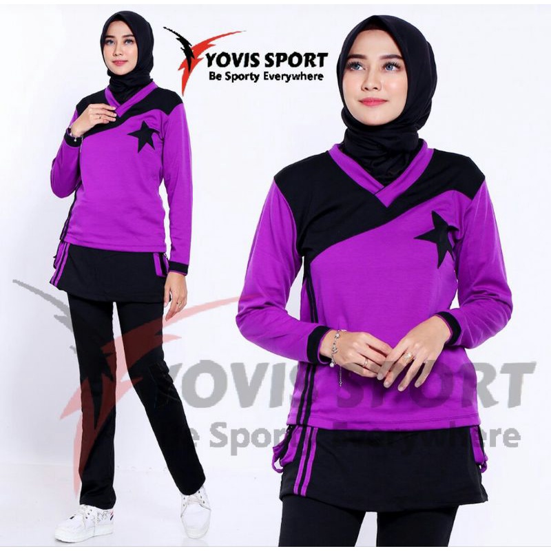 [SIAP KIRIM]SETELAN SENAM WANITA/BAJU SERAGAM SENAM/SETELAN OLAHRAGA WANITA