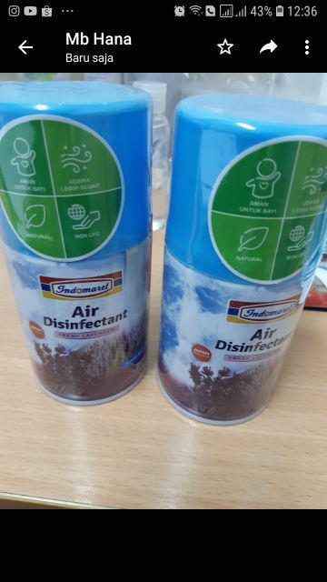 Indomaret Air Disinfectant Air Disinfektan Airdisinfectant 225ml Ready Stock Bisa Kirim Hari Ini Jg