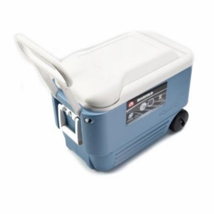 Igloo cooler box troli MAXCOLD/Cooler pendingin 38 L Beroda