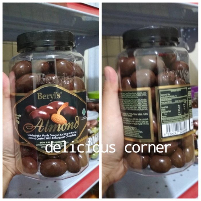 

Beryl'S Beryls Jar Coklat 500G Almond Bittersweet Chocolate