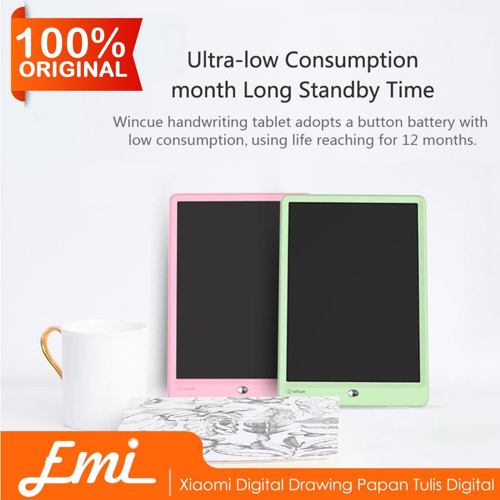 Wicue Lcd Digital Drawing Papan Tulis Digital 10 inch By EMI