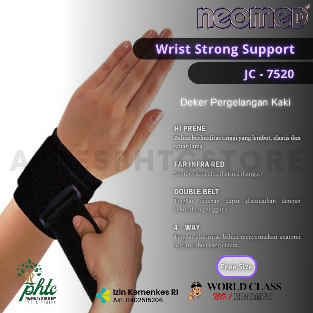 NEOMED JC-7520 Wrist Strong Support l Neo Med Smart Strong Support JC 7520 Neo Wrist Strong Support