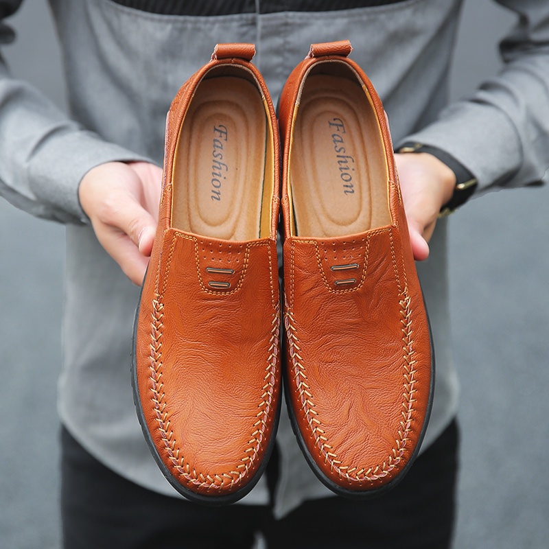 Sepatu Import Loafers Pria Kerja - LAZY