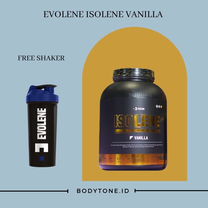 

ISOLENE EVOLENE WHEY PROTEIN 50 SACHETS RASA VANILLA 100% ORIGINAL AGEN RESMI EVOLENE SUKOHARJO BPOM