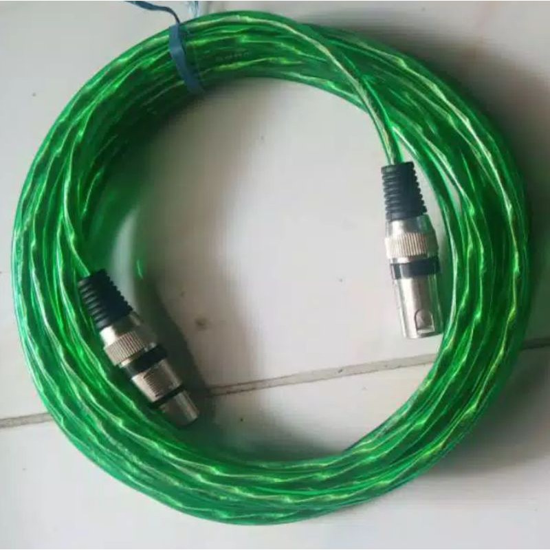 kanel mic jack canon male to canon female panjang 20m