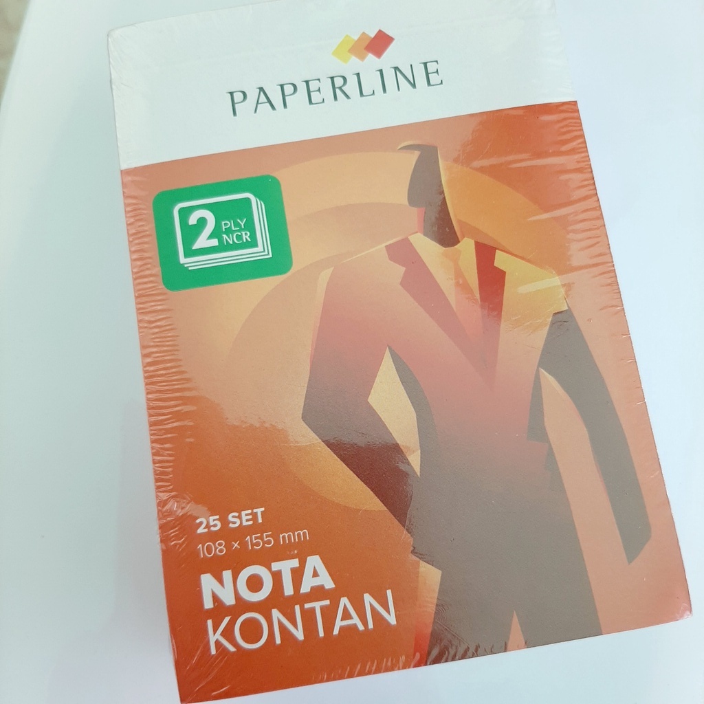 

(isi 10) Nota 2 Ply Kecil Merk Paperline