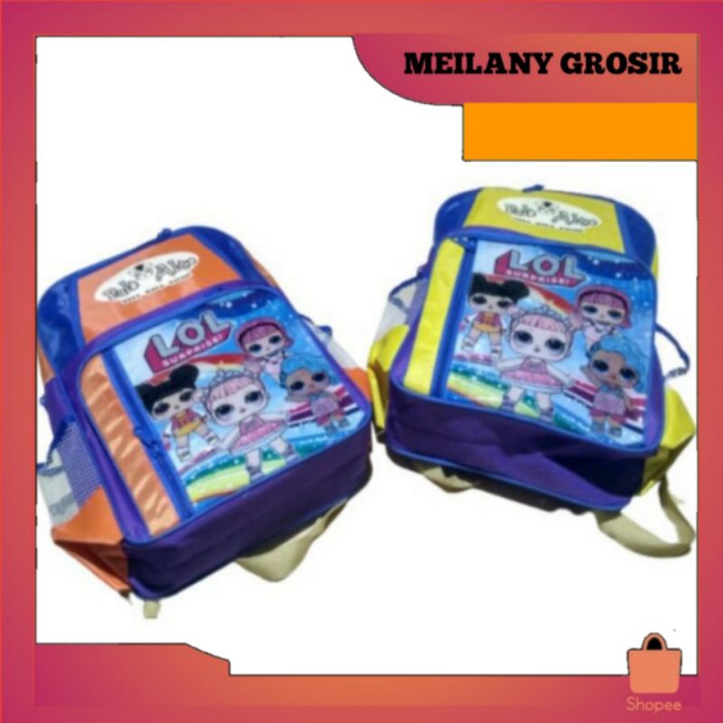 Tas Ransel Anak Sekolah Perempuan/Tas Anak Karakter Lol