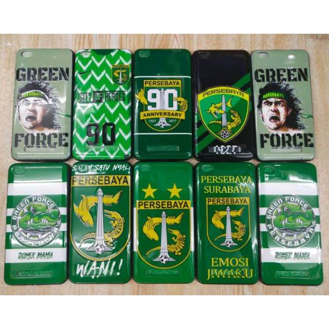 Case Fuze Persebaya VIVO  Y17/Y53/Y71/Y81/Y83/Y91/Y91C/V11i/V11 PRO/V15/V15 PRO/V17/V17 PRO/S1/S5/S1 PRO/Z1 PRO