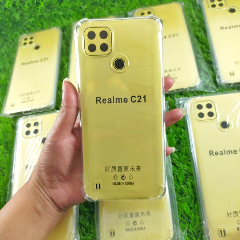 REALME C11 2021 C20 C21 C21Y C25 C25S CASE ANTICRACK SOFTCASE SILIKON BENING CLEAR SOFT BUMPER ANTI CRACK CASING TRANSPARAN COVER