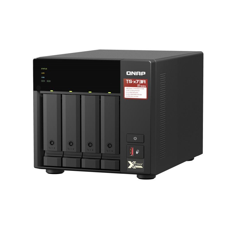 QNAP TS-473A-32G 32GB RAM 4-Bay NAS diskless AMD Quad Core NAS