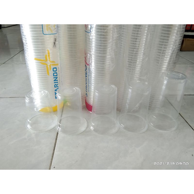 Starindo cup/gelas plastik isi 50