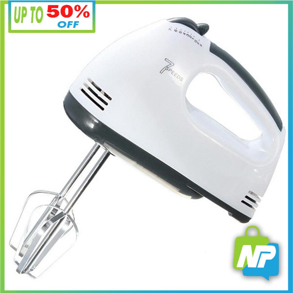 Mixer Tangan Mini Elektrik - Mesin Pengaduk Kue Adonan Kue Roti Tepung Telur Listrik