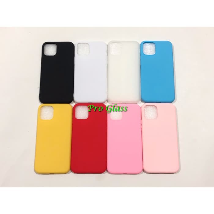 C107 Iphone 11/11 PRO/11 PRO MAX Colourful Ultrathin Silicone Case / Matte Case