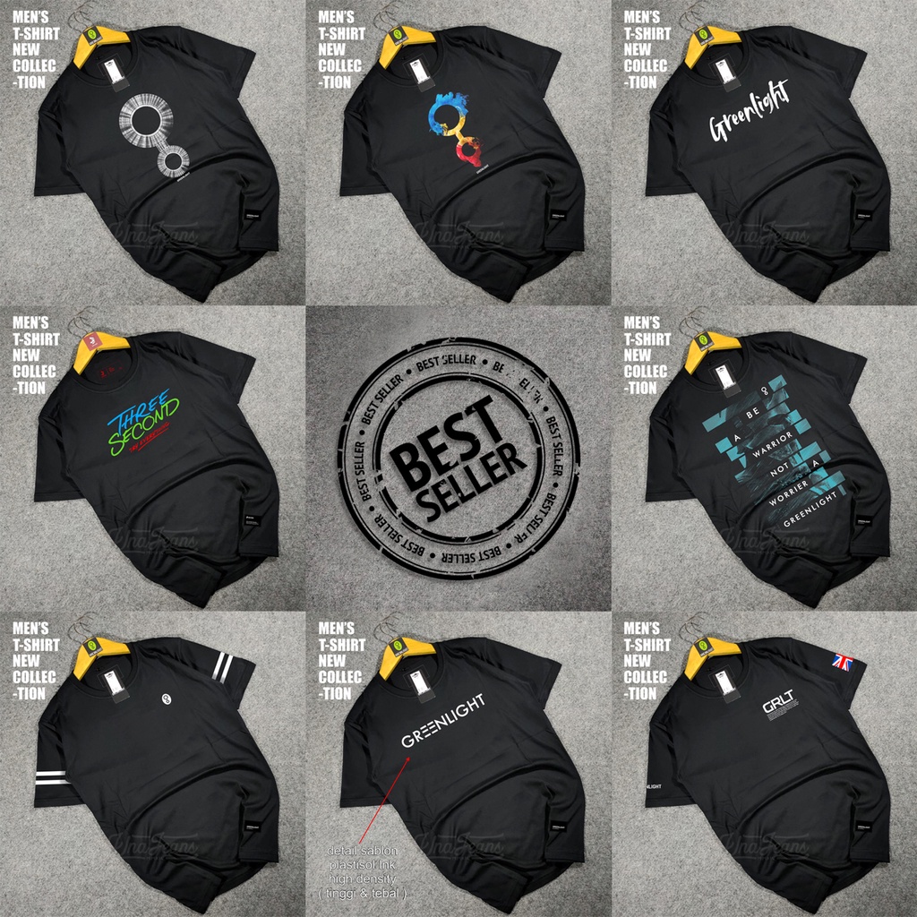 T-shirt Greenlight Terbaru Kaos Greenlight Baju Greenlight