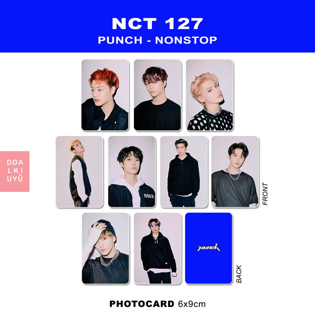 NCT 127 - photocard [PUNCH] Nonstop