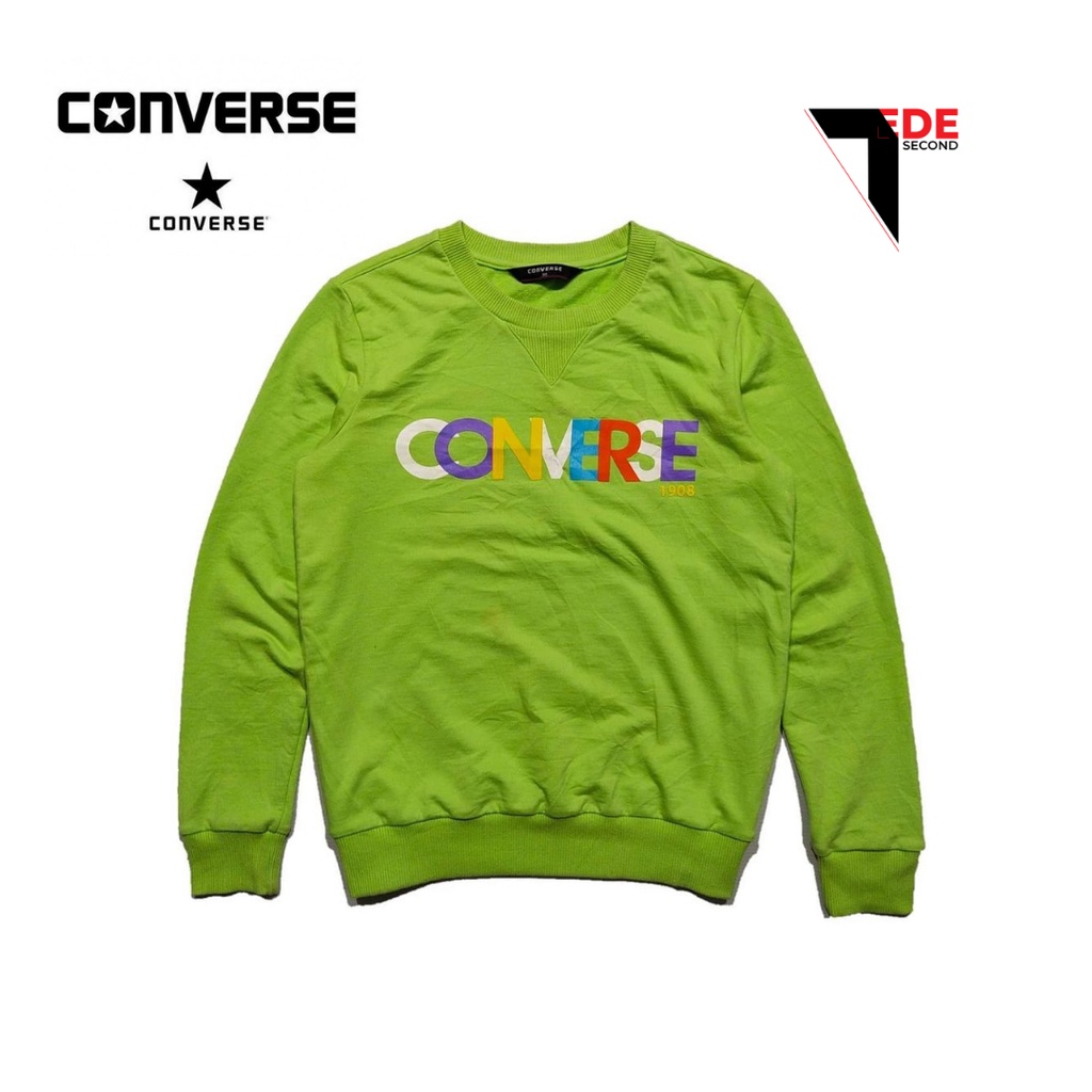 Sweater Crewneck Converse Second Original - Size S