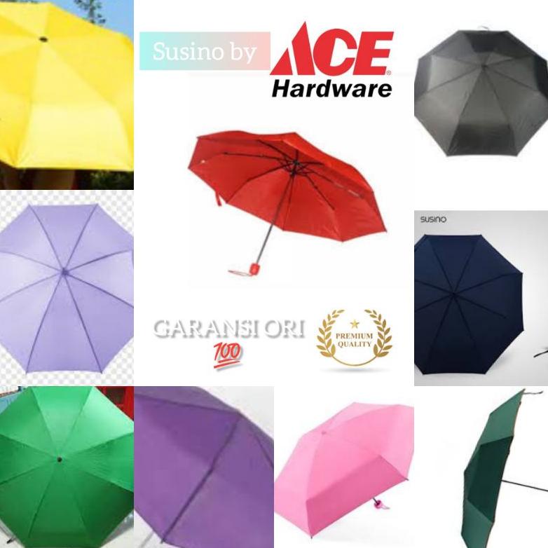 SALE 3 PCS [ACE HARDWARE ORI] CUCI GUDANG /ORIGINAL 100%] / PAYUNG LIPAT/ PAYUNG ANAK / ACE HARDWARE