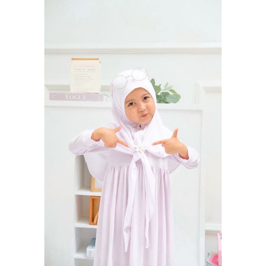 Jilbab anak mecca pashmina instan