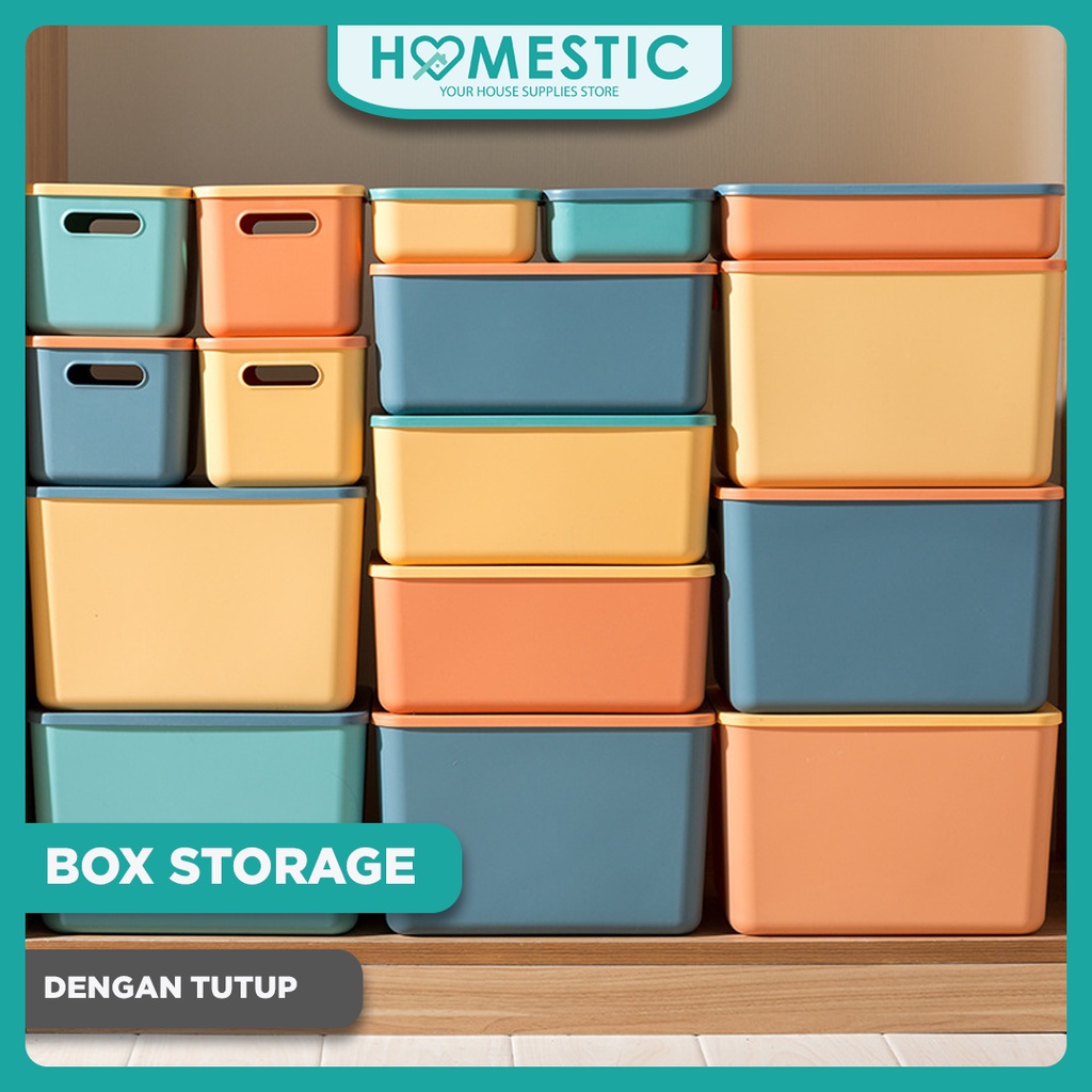 Kotak Penyimpanan Serbaguna Bin Organizer Multifungsi Keranjang penyimpanan plastik Storage Box