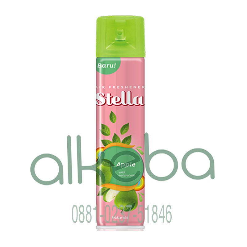 stella aerosol air freshener 200ml / pengharum ruangan stella