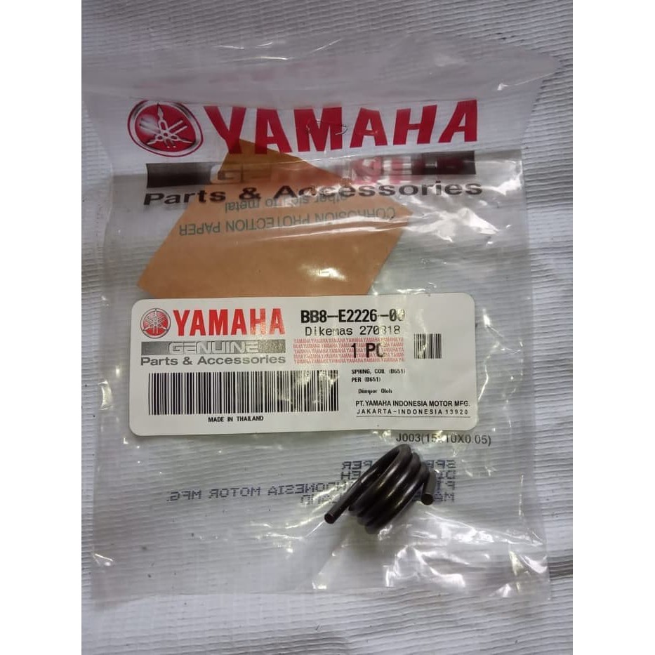 SPRING COIL PELATUK KLEP AEROX 155 ORI YGP BB8-E2226-00