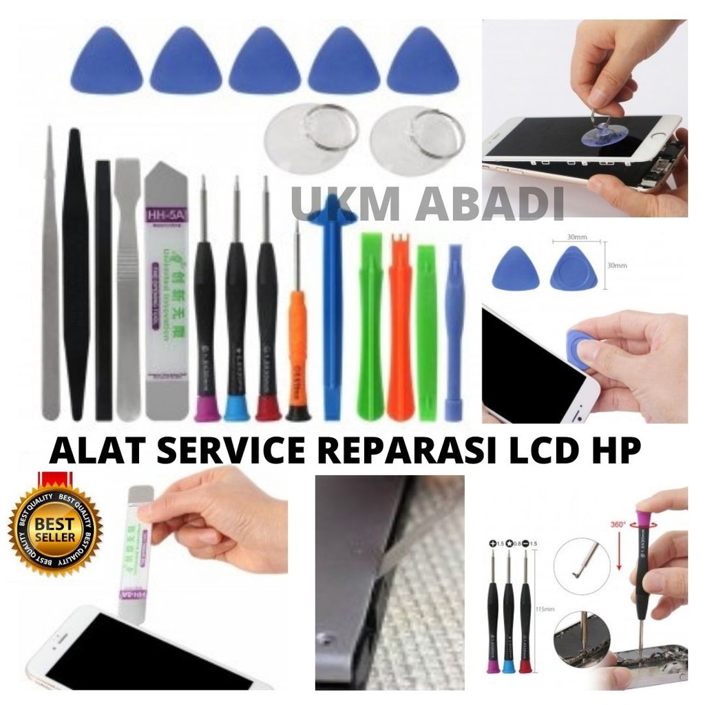 Alat Servis Reparasi HP LCD 21 In 1 Handphone Tool Set 111