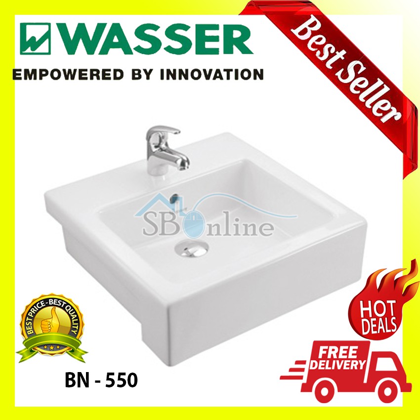 Basin With Taphole by Wasser - BN 550