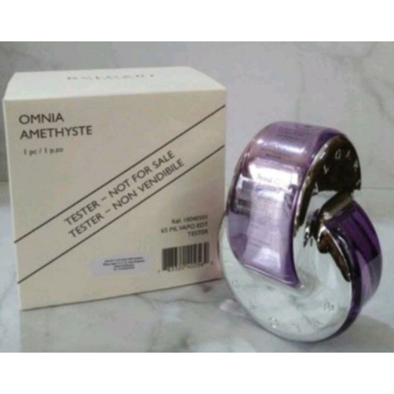 tester parfum bvlgari omnia amethyste edt 65 ml